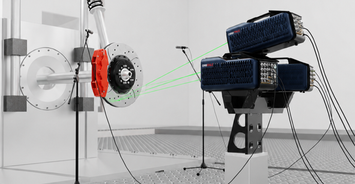 브레이크 소음 저감을 위한 3D Scanning LDV